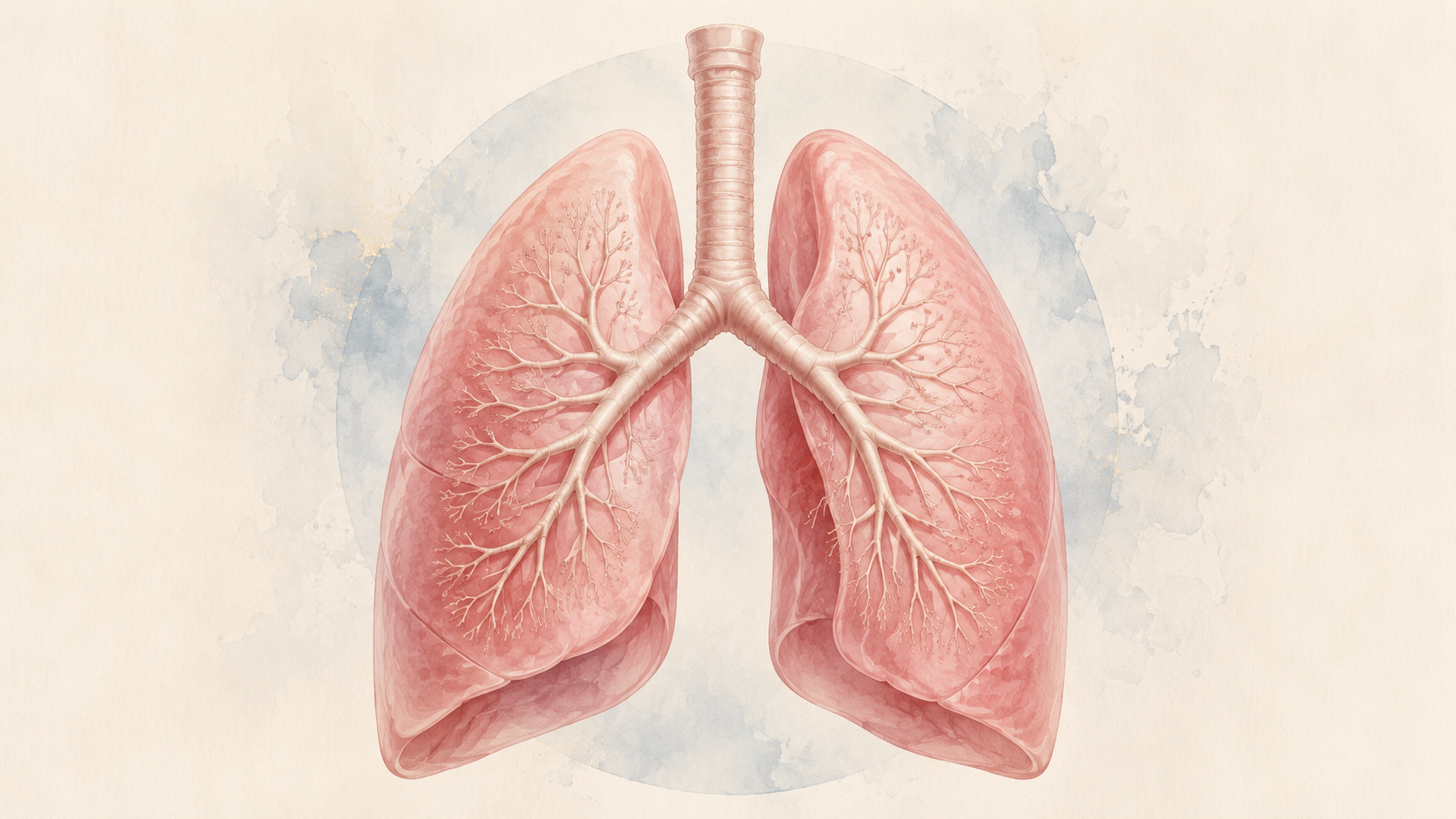 Medical illustration representing Lung Cancer
