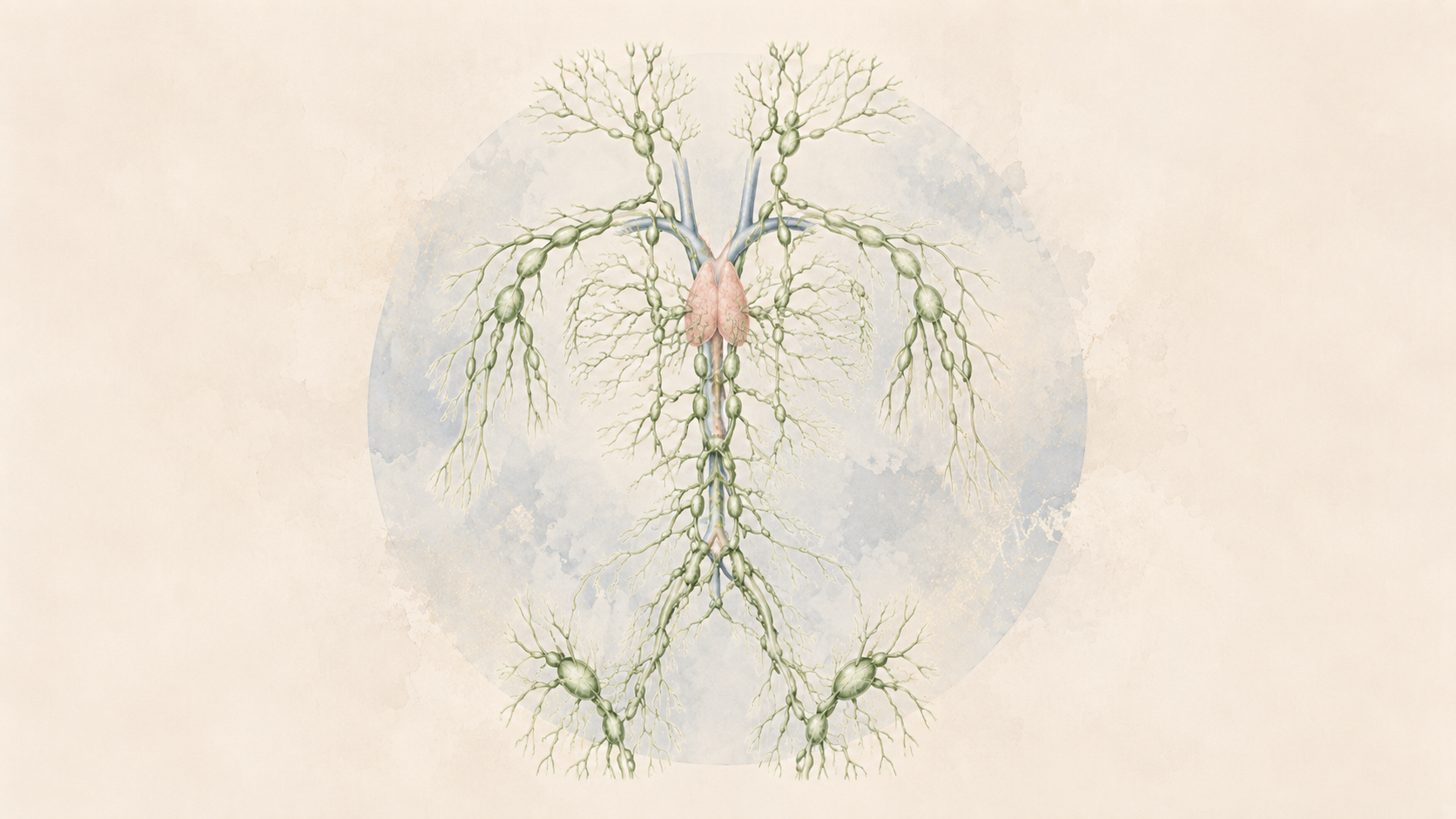 Medical illustration representing Lymphoma