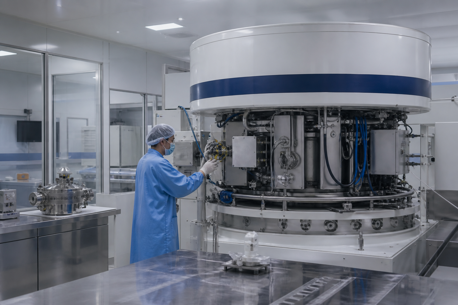 Cyclotron and radiopharmaceutical production facility